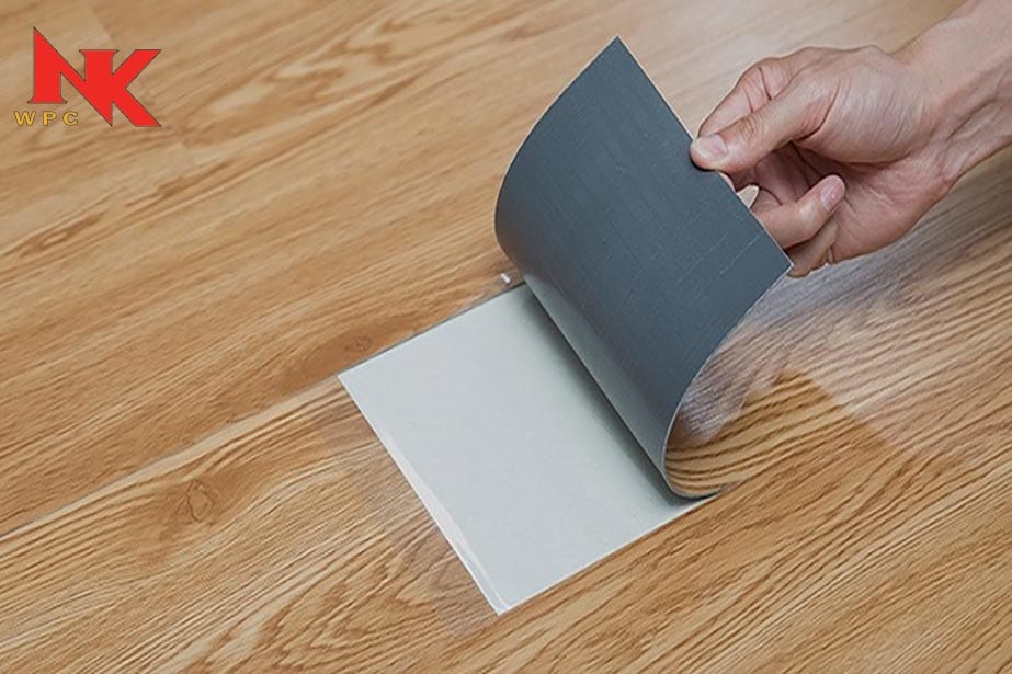 Sàn Nhựa Dán Keo san nhua van go dan keo rieng