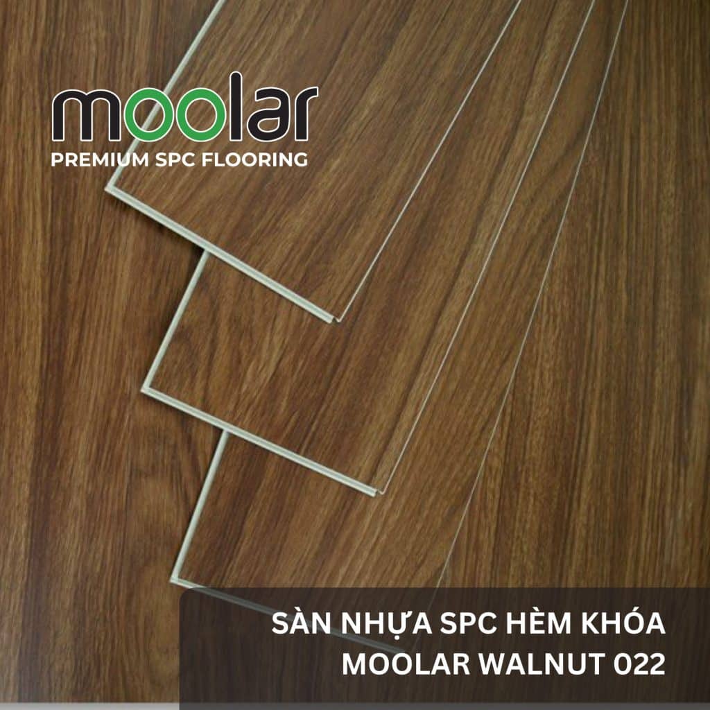 Sàn Nhựa Hèm Khóa Moolar Walnut 022